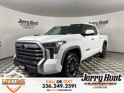 White 2024 Toyota Tundra Hybrid Limited for sale in Lexington, NC