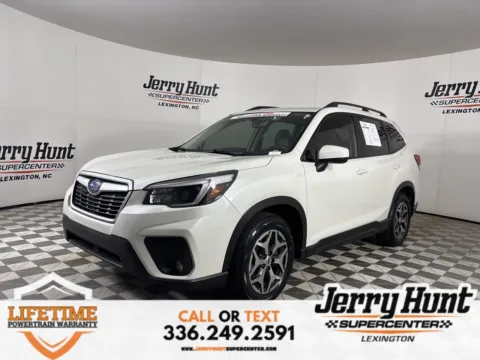 White 2021 Subaru Forester Premium for sale in Lexington, NC