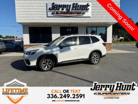White 2021 Subaru Forester Premium for sale in Lexington, NC