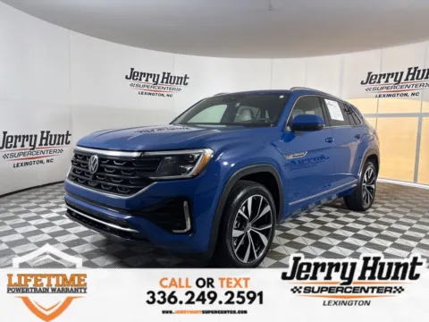 Blue 2025 Volkswagen Atlas Cross Sport 2.0T SEL Premium R-Line for sale in Lexington, NC