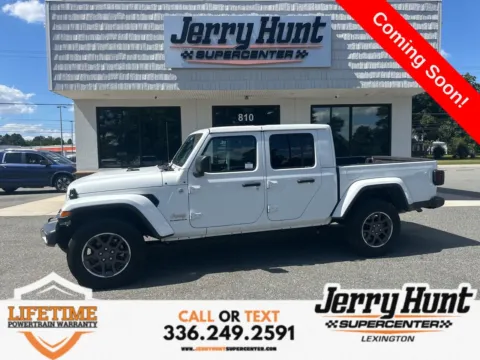 White 2023 Jeep Gladiator Overland for sale in Lexington, NC