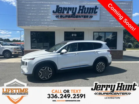White 2023 Hyundai Santa Fe Limited for sale in Lexington, NC