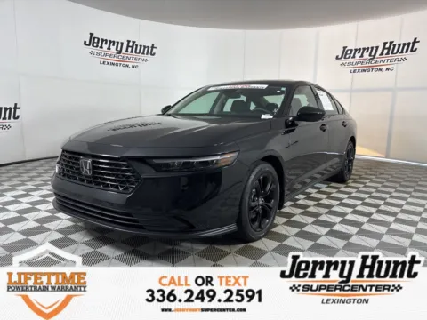 Black 2025 Honda Accord SE for sale in Lexington, NC