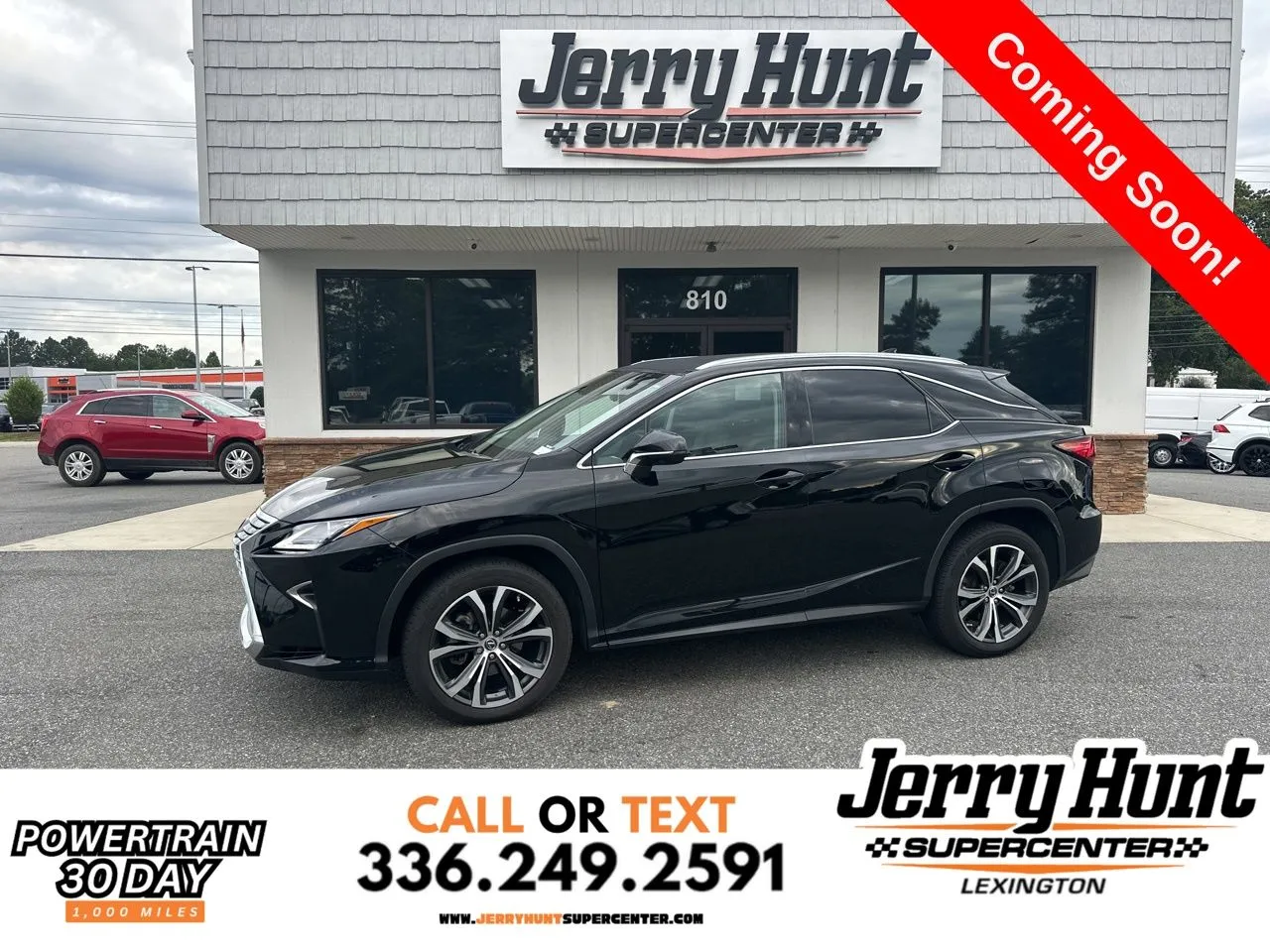 Black 2019 Lexus RX 350 for sale in Lexington, NC