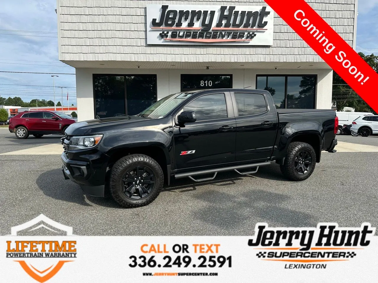 Black 2022 Chevrolet Colorado Z71 for sale in Lexington, NC