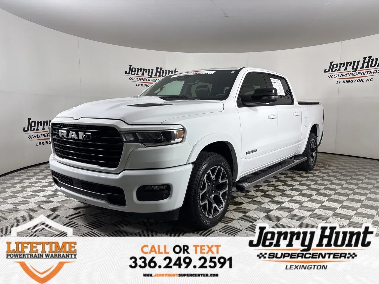 White 2025 Ram 1500 Laramie for sale in Lexington, NC