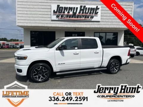 White 2025 Ram 1500 Laramie for sale in Lexington, NC