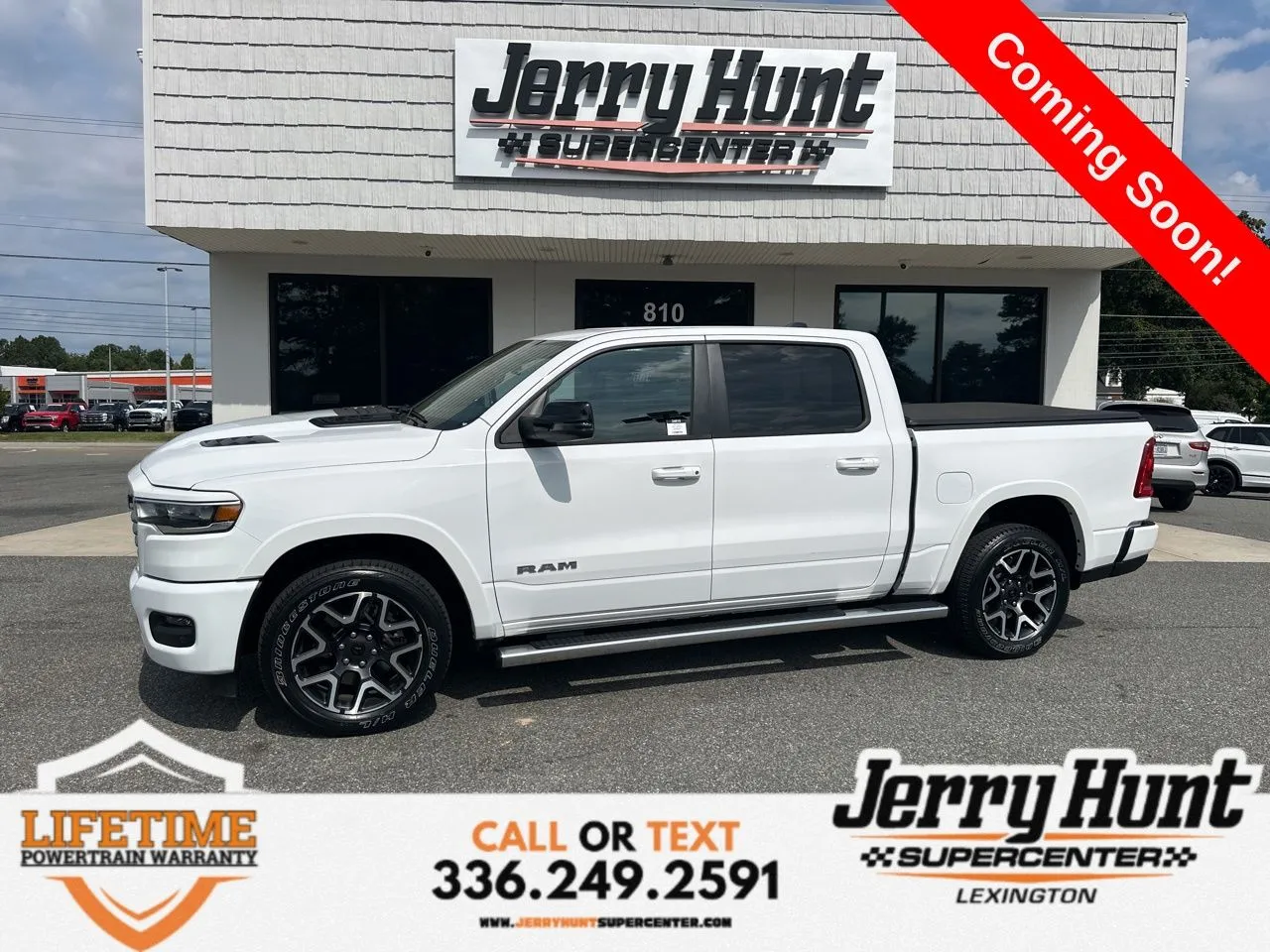 White 2025 Ram 1500 Laramie for sale in Lexington, NC