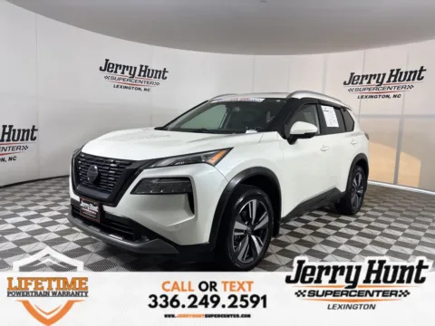 White 2021 Nissan Rogue SL for sale in Lexington, NC
