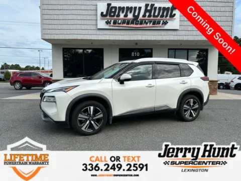White 2021 Nissan Rogue SL for sale in Lexington, NC