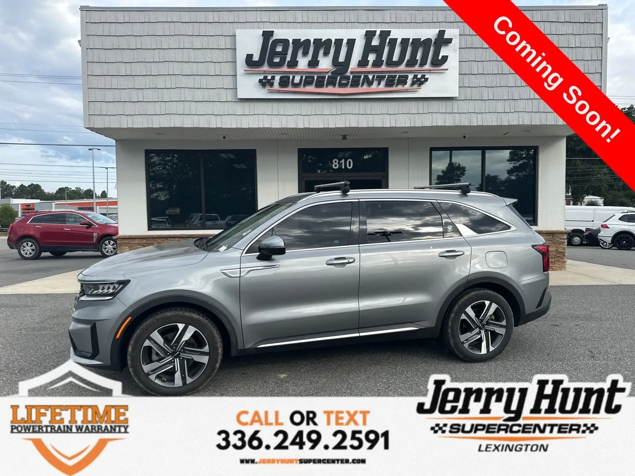 Gray 2023 Kia Sorento Hybrid EX for sale in Lexington, NC