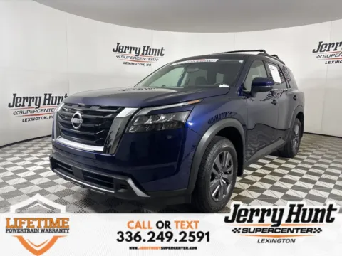 Blue 2024 Nissan Pathfinder SV for sale in Lexington, NC