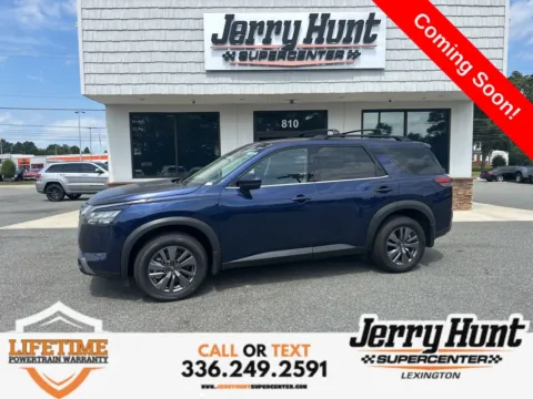 Blue 2024 Nissan Pathfinder SV for sale in Lexington, NC