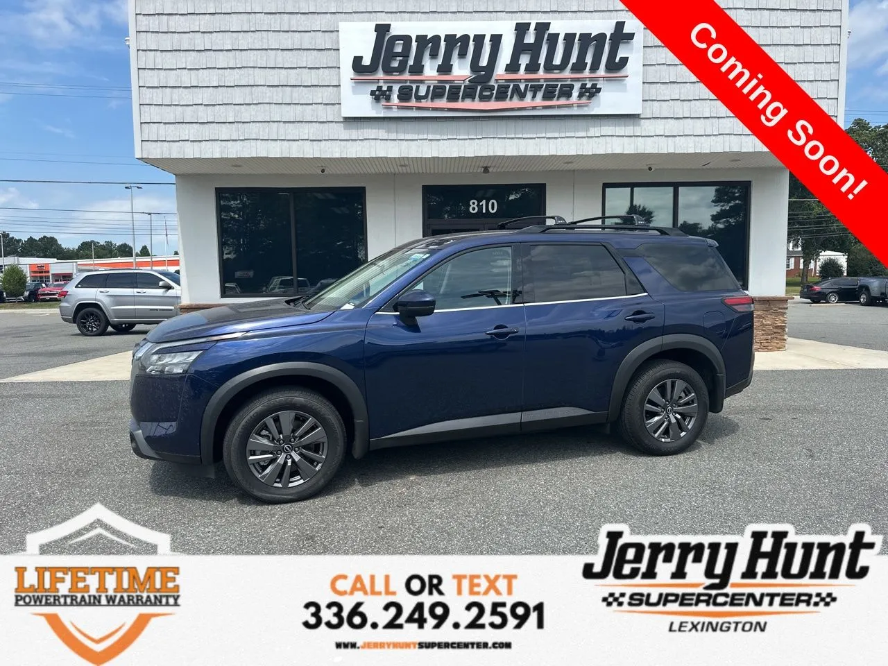 Blue 2024 Nissan Pathfinder SV for sale in Lexington, NC