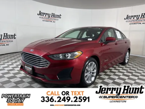 Red 2019 Ford Fusion Hybrid SE for sale in Lexington, NC