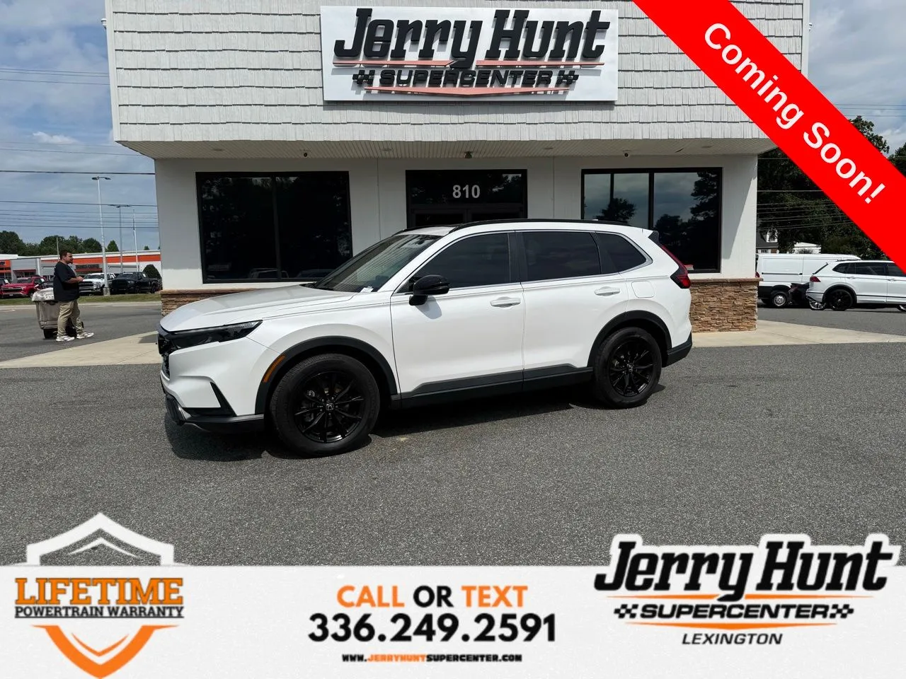 White 2024 Honda CR-V Hybrid Sport for sale in Lexington, NC