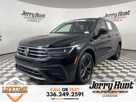 Black 2024 Volkswagen Tiguan 2.0T SE for sale in Lexington, NC