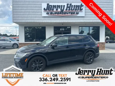 Black 2024 Volkswagen Tiguan 2.0T SE for sale in Lexington, NC