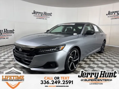 Silver 2021 Honda Accord Sport for sale in Lexington, NC