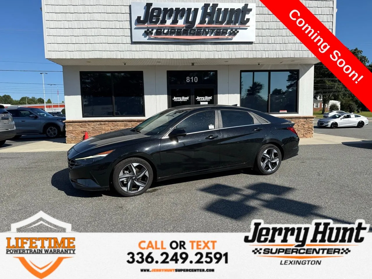 Black 2023 Hyundai Elantra Limited for sale in Lexington, NC