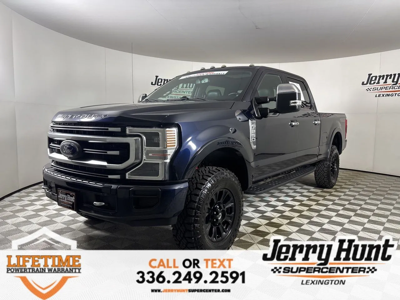 Blue 2021 Ford F-250SD Platinum for sale in Lexington, NC