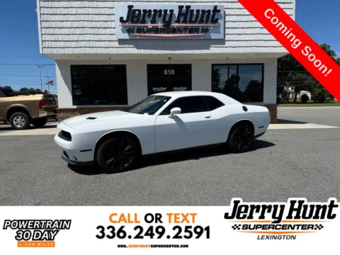 White 2018 Dodge Challenger SXT for sale in Lexington, NC