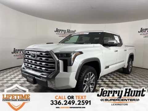 White 2024 Toyota Tundra Hybrid 1794 Edition for sale in Lexington, NC