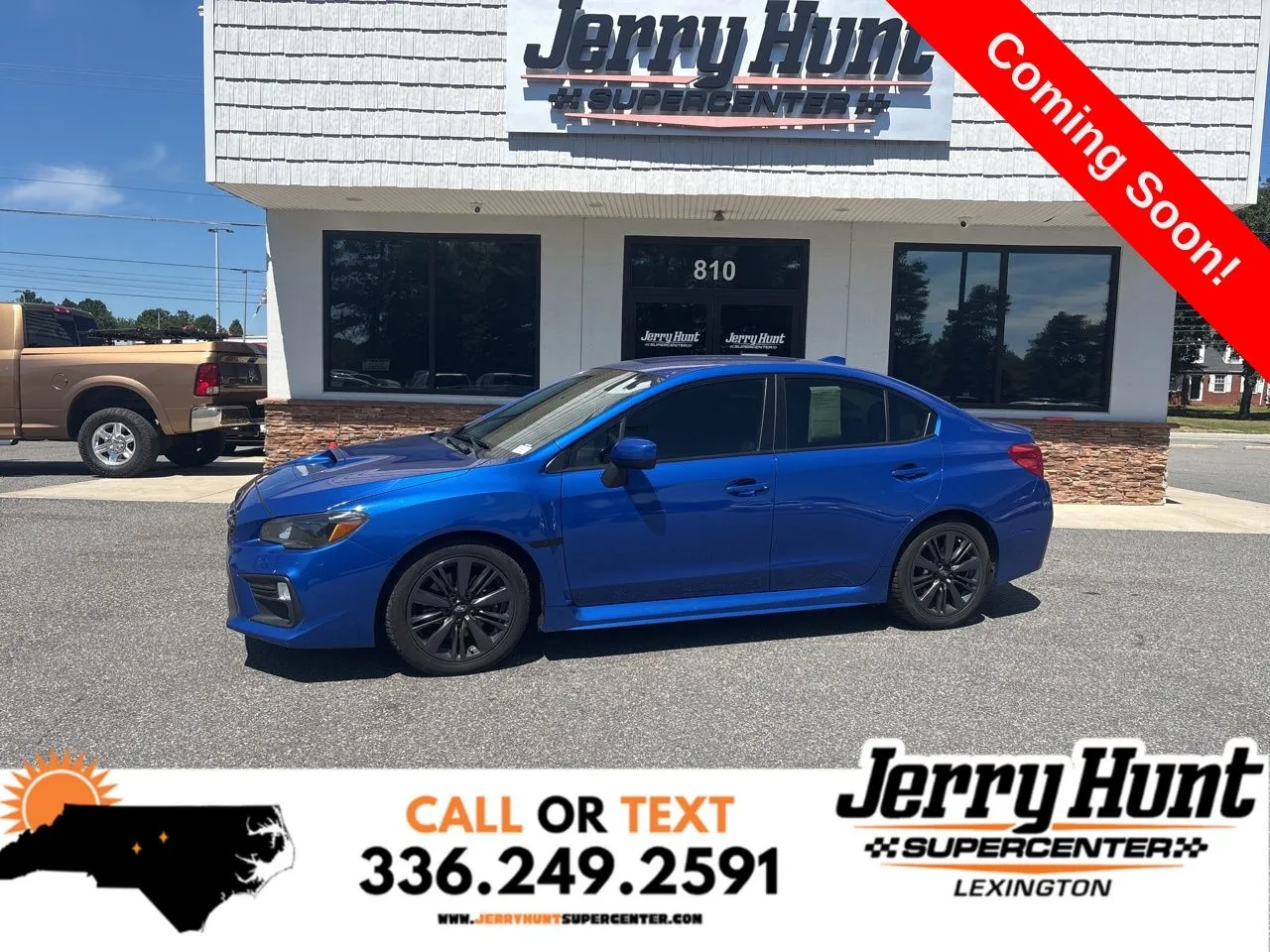 Blue 2018 Subaru WRX Premium for sale in Lexington, NC