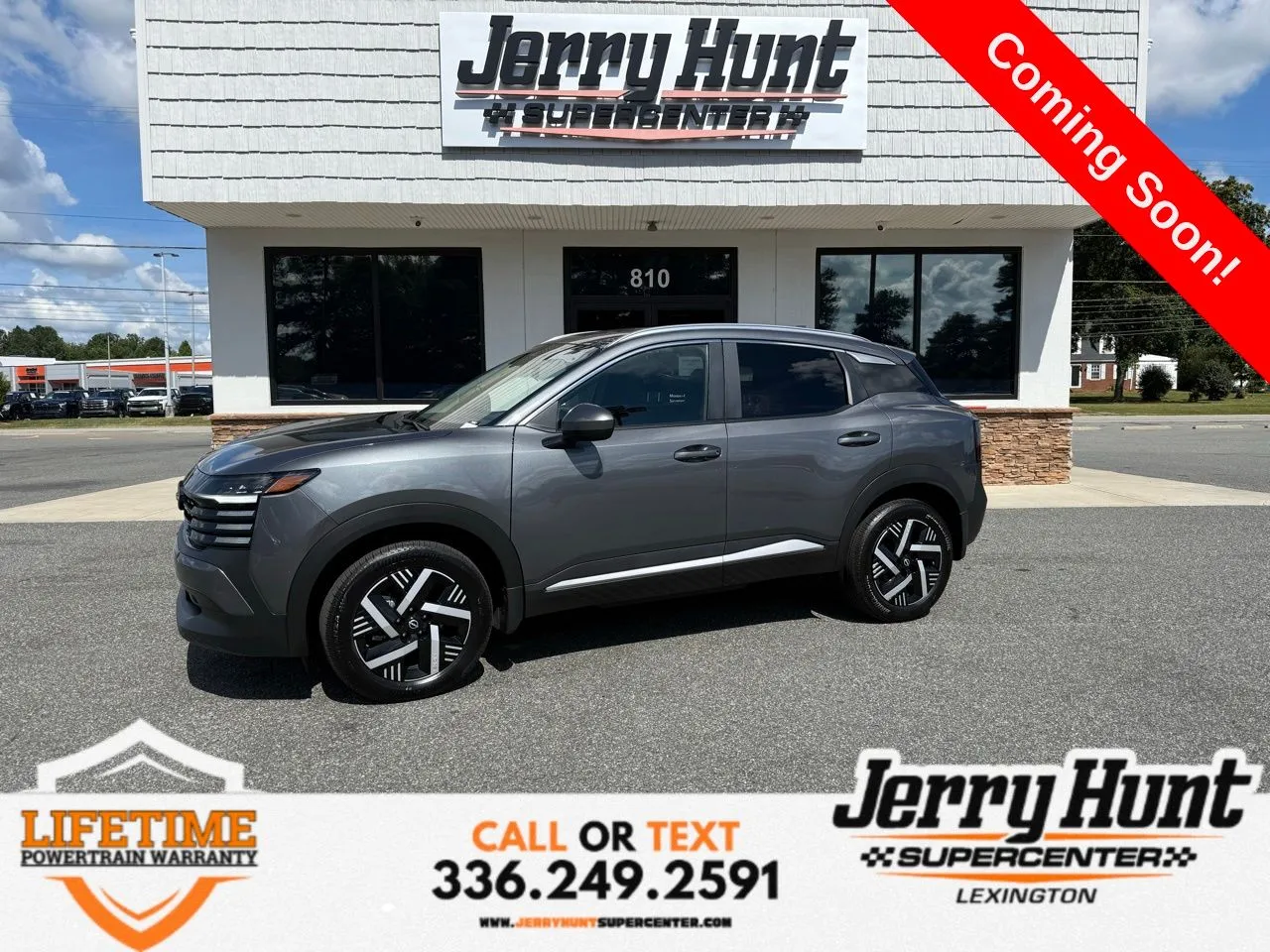 Gray 2025 Nissan Kicks SV for sale in Lexington, NC