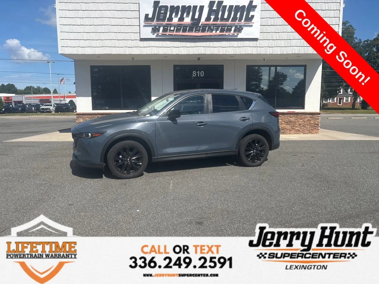 Gray 2024 Mazda CX-5 2.5 S Carbon Edition for sale in Lexington, NC