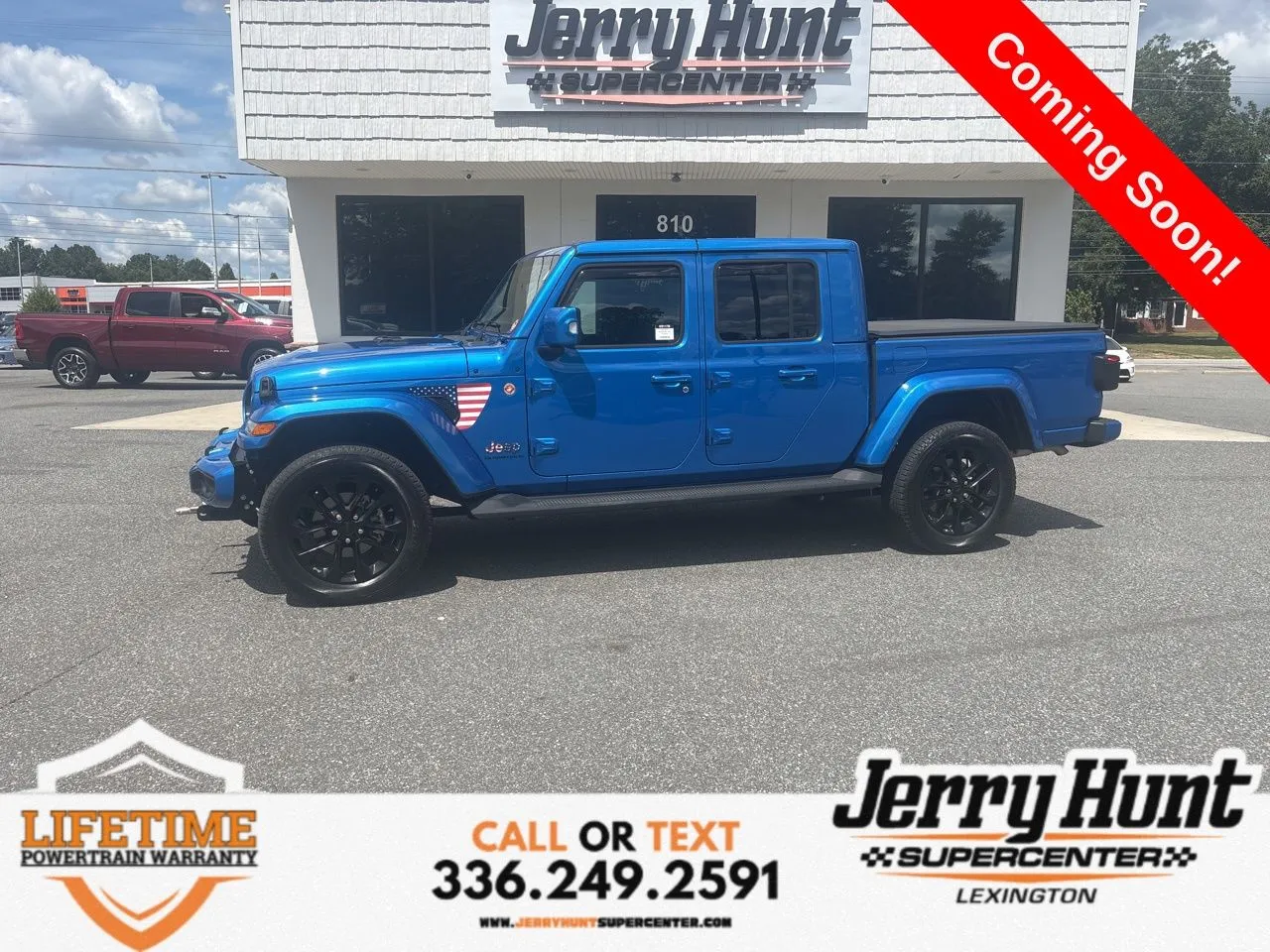 Blue 2023 Jeep Gladiator High Altitude for sale in Lexington, NC