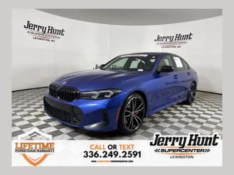 Blue 2023 BMW 3 Series 330i for sale in Lexington, NC