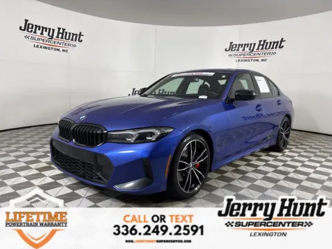 Blue 2023 BMW 3 Series 330i for sale in Lexington, NC