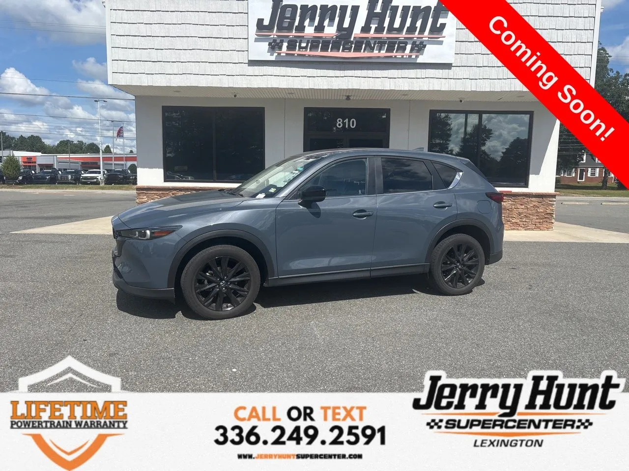 Gray 2024 Mazda CX-5 2.5 S Carbon Edition for sale in Lexington, NC