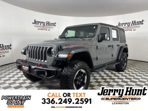 Gray 2020 Jeep Wrangler Unlimited Rubicon for sale in Lexington, NC