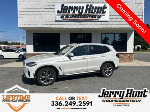 White 2024 BMW X3 sDrive30i for sale in Lexington, NC