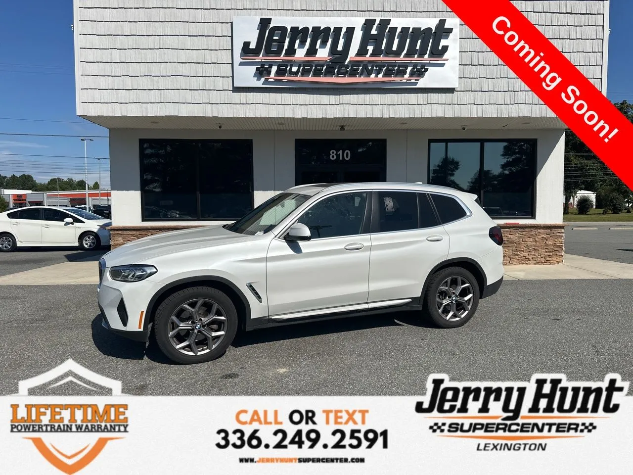 White 2024 BMW X3 sDrive30i for sale in Lexington, NC