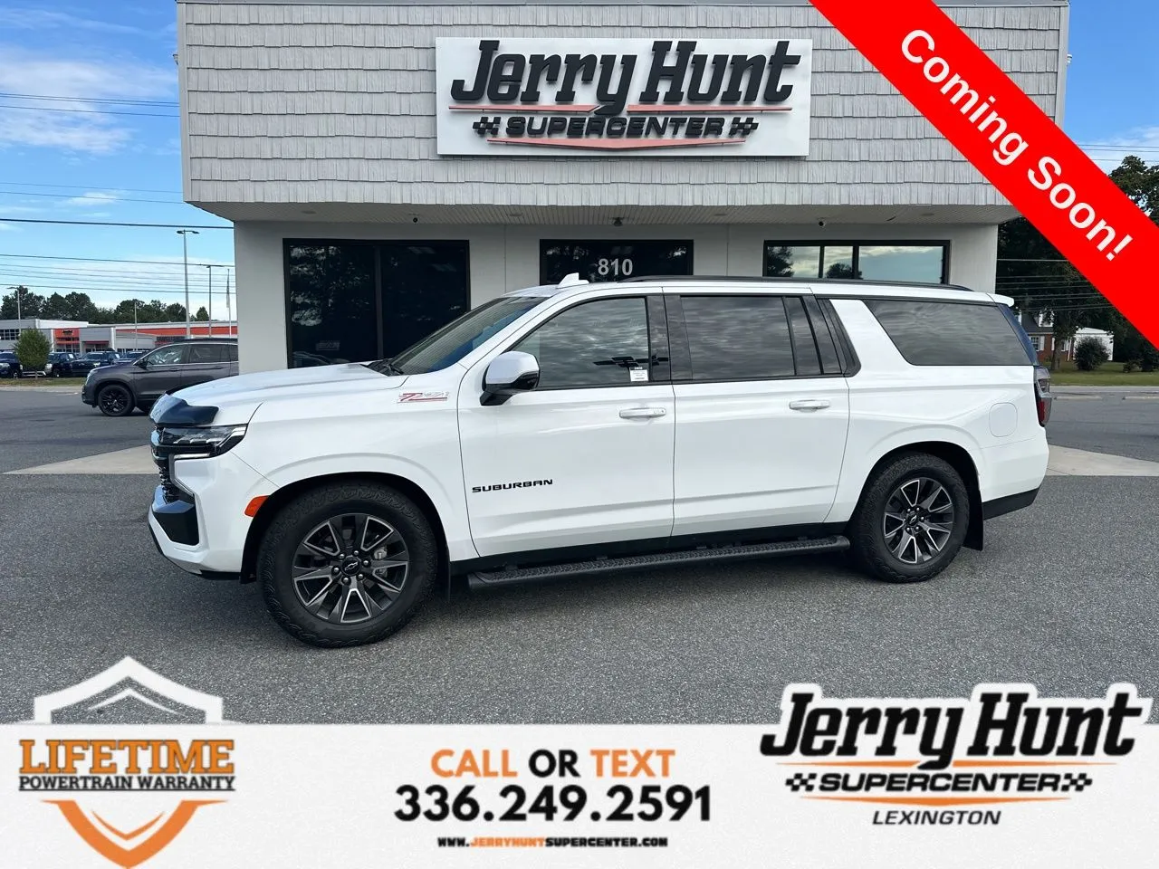 White 2024 Chevrolet Suburban Z71 for sale in Lexington, NC