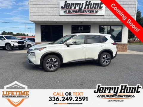 White 2023 Nissan Rogue SV for sale in Lexington, NC