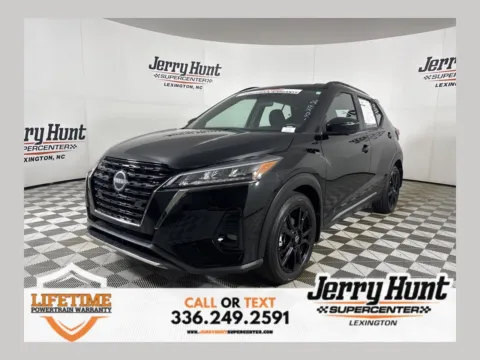 Black 2024 Nissan Kicks SR for sale in Lexington, NC
