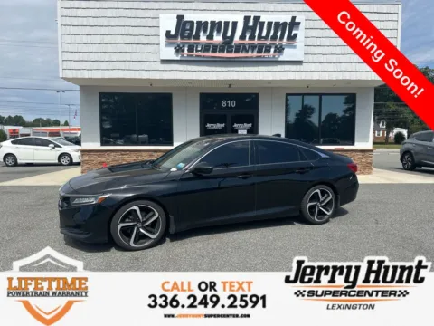 Black 2022 Honda Accord Sport 2.0T for sale in Lexington, NC
