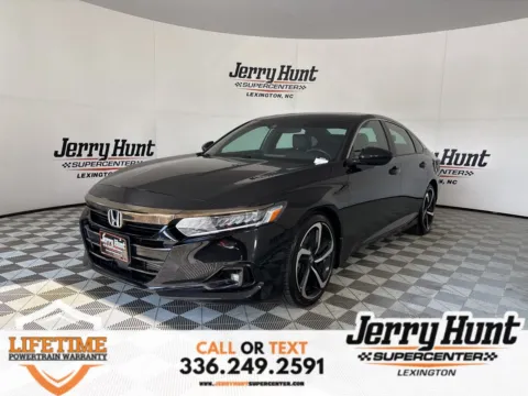 Black 2022 Honda Accord Sport 2.0T for sale in Lexington, NC