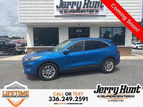 Blue 2021 Ford Escape SE for sale in Lexington, NC