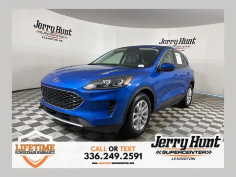 Blue 2021 Ford Escape SE for sale in Lexington, NC