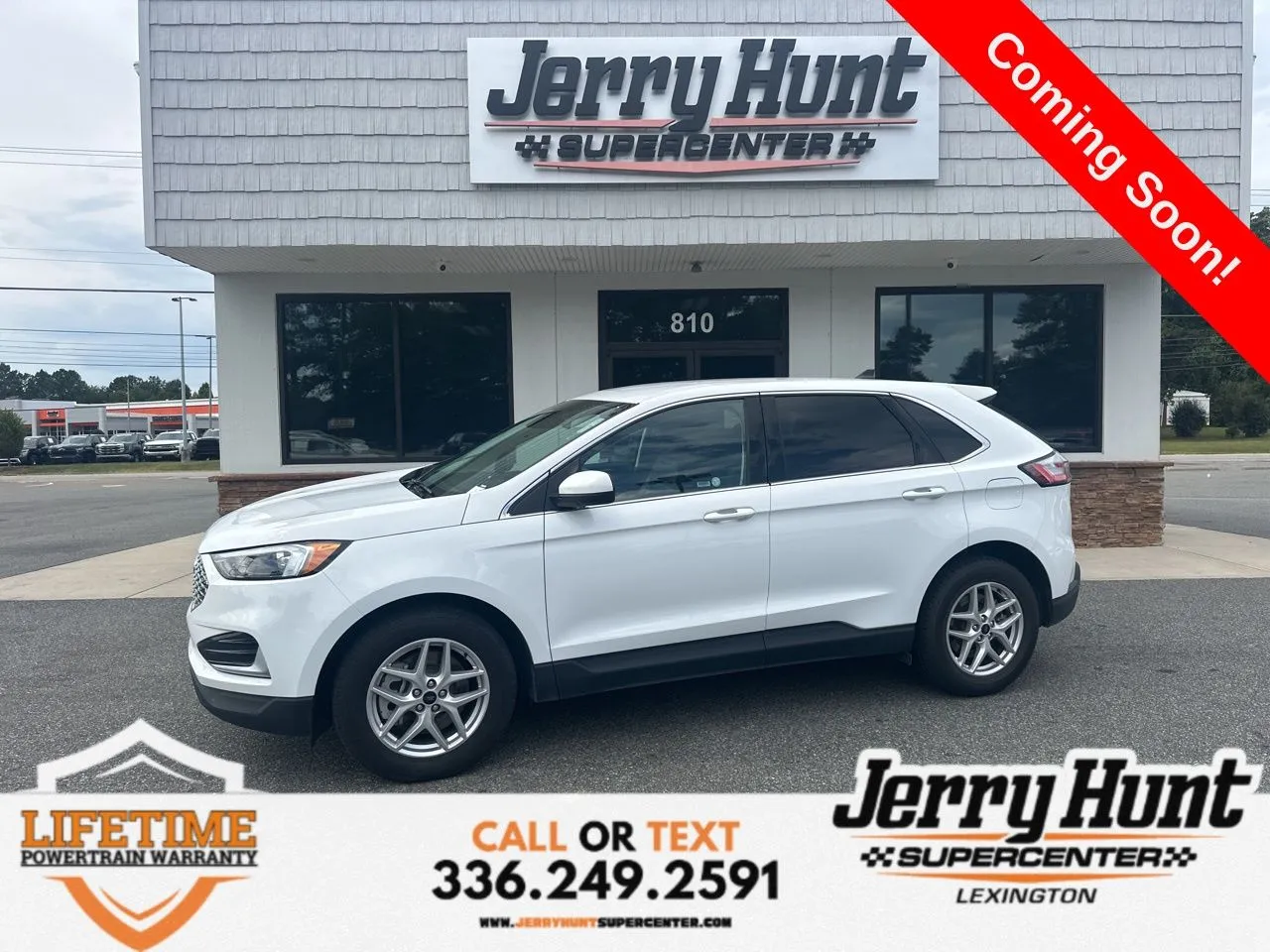 White 2024 Ford Edge SEL for sale in Lexington, NC