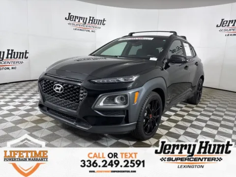 Black 2021 Hyundai Kona NIGHT for sale in Lexington, NC
