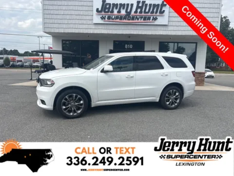 White 2019 Dodge Durango GT Plus for sale in Lexington, NC