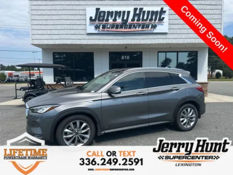 Gray 2021 INFINITI QX50 ESSENTIAL for sale in Lexington, NC