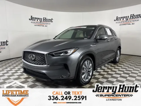 Gray 2021 INFINITI QX50 ESSENTIAL for sale in Lexington, NC