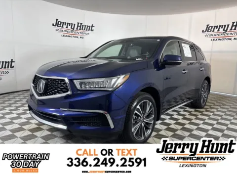 Blue 2020 Acura MDX Technology for sale in Lexington, NC